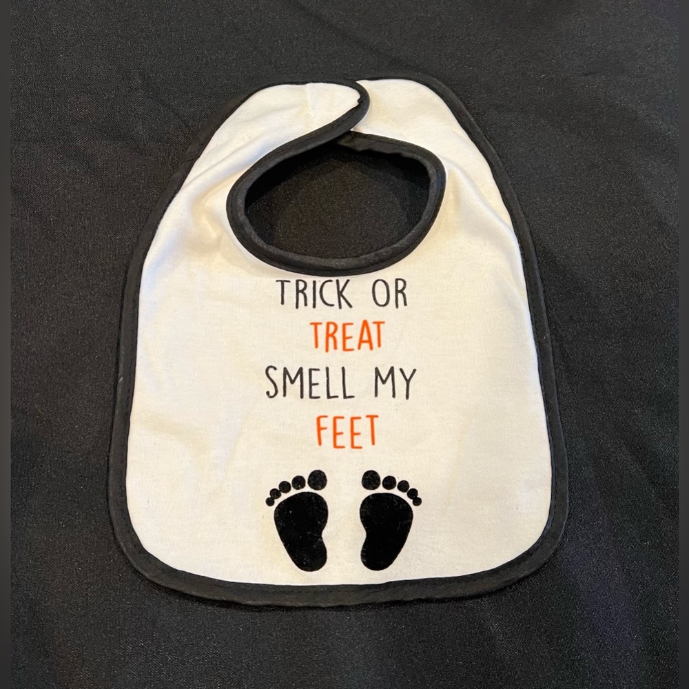 Halloween Baby Bib